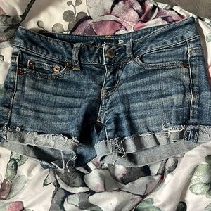 American eagle denim shorts
